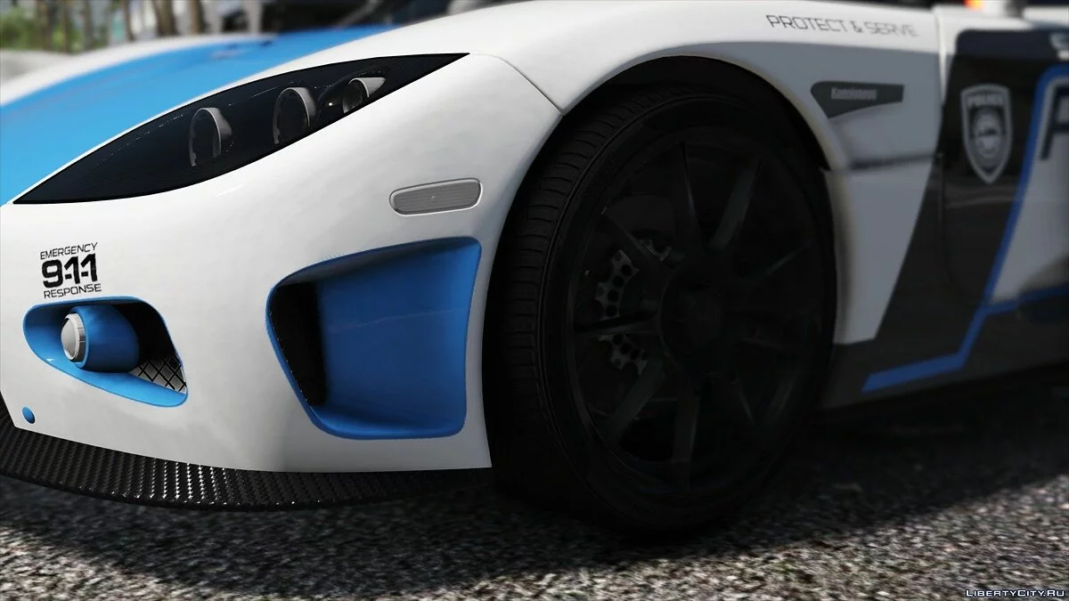 Koenigsegg CCX | Hot Pursuit Police [Add-On / Replace | Template] 1.0 / GTA 5