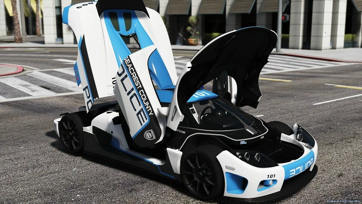 Koenigsegg CCX | Hot Pursuit Police [Add-On / Replace | Template] 1.0 / GTA 5