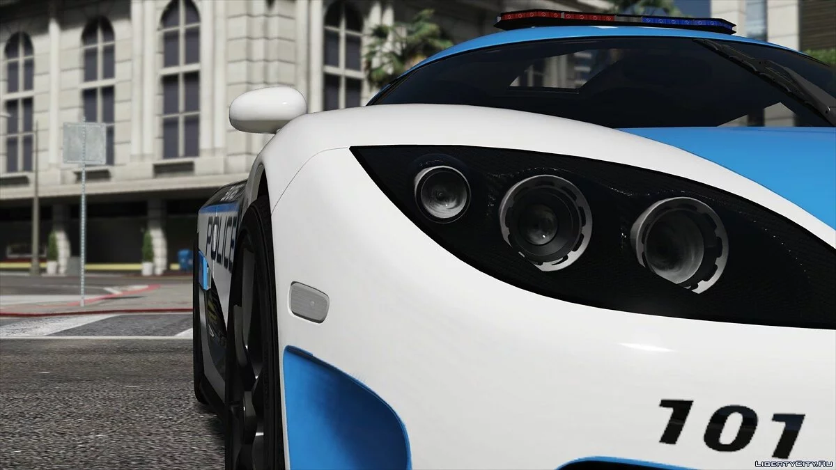 Koenigsegg CCX | Hot Pursuit Police [Add-On / Replace | Template] 1.0 / GTA 5
