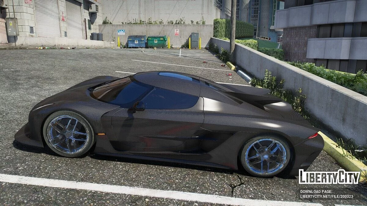 Koenigsegg Jesko Carbon / GTA 5
