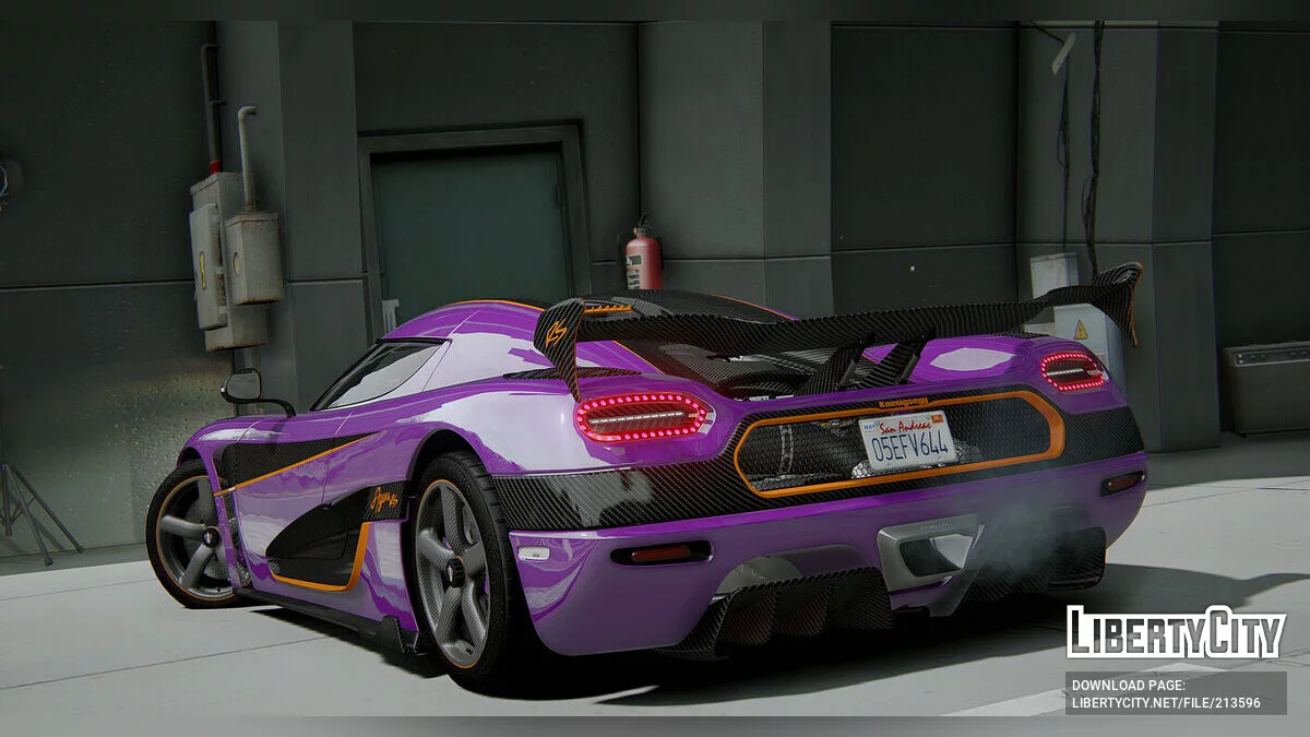 Koenigsegg Agera RS 2018 / GTA 5