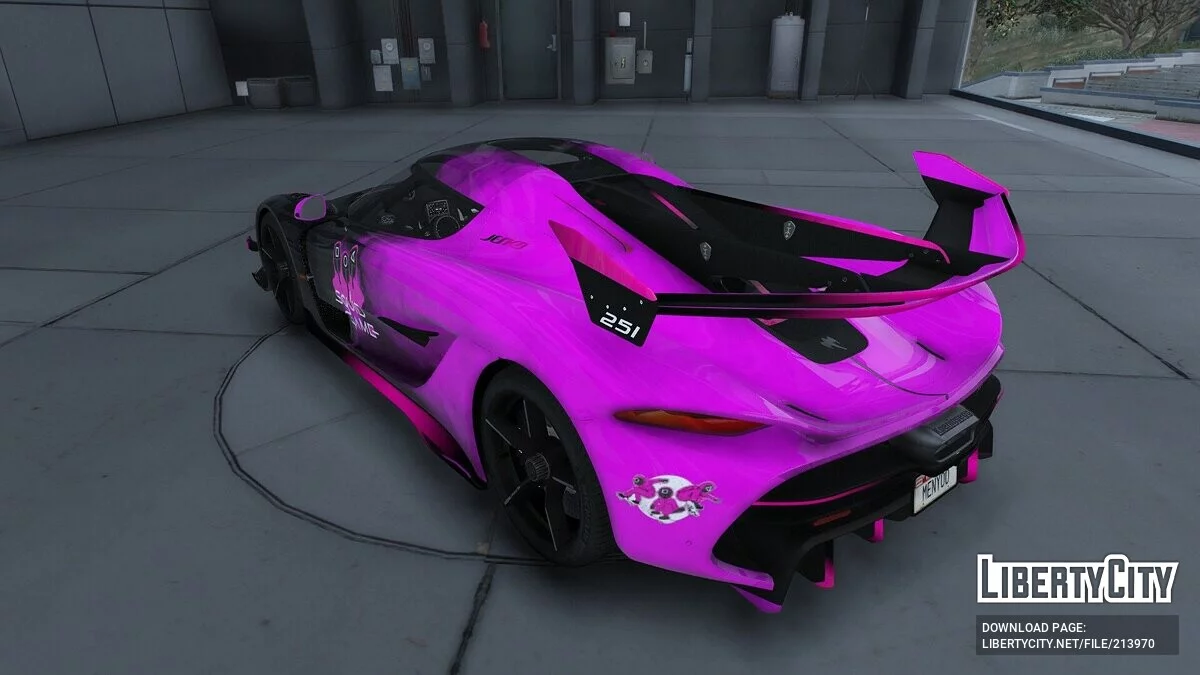 Koenigsegg Jesko Squid / GTA 5