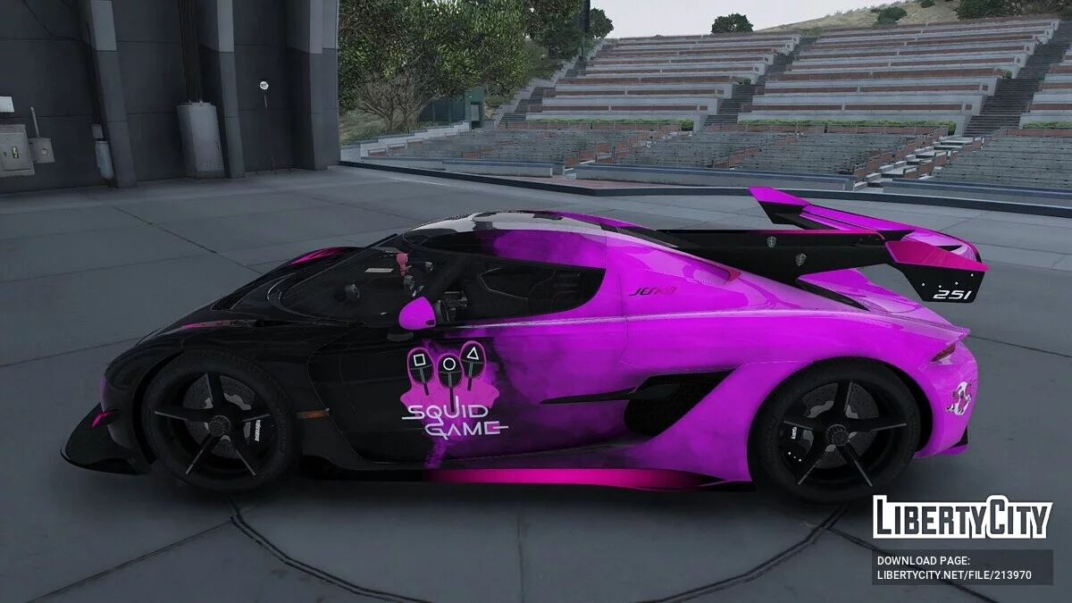 Koenigsegg Jesko Squid / GTA 5