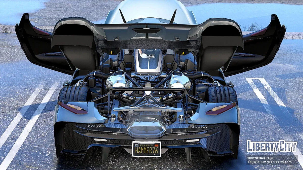 Koenigsegg Jesko Absolut v1.1 / GTA 5