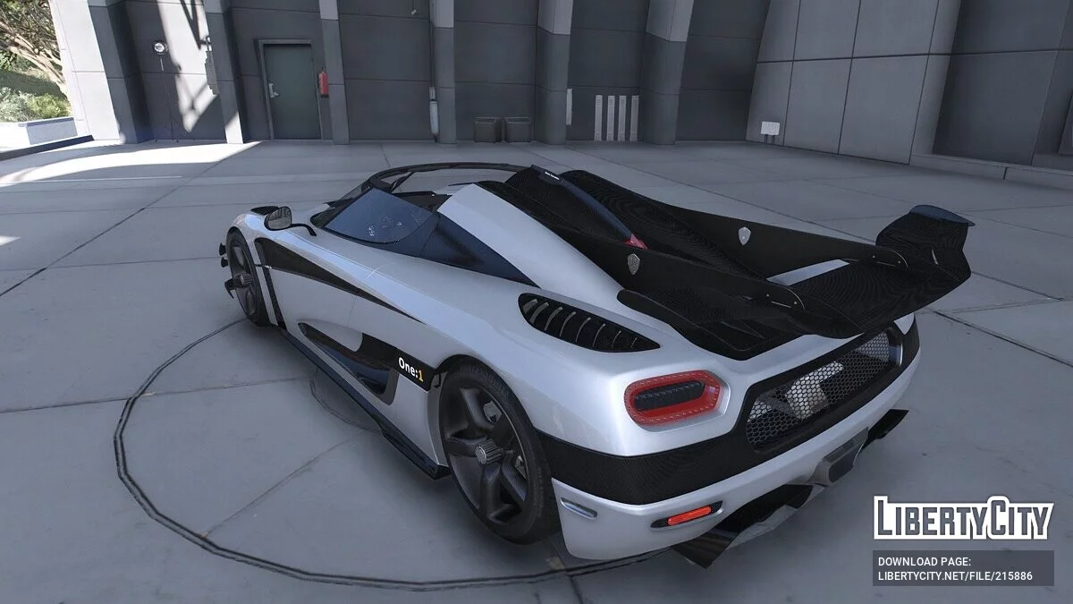 Koenigsegg One 1 Custom Build / GTA 5