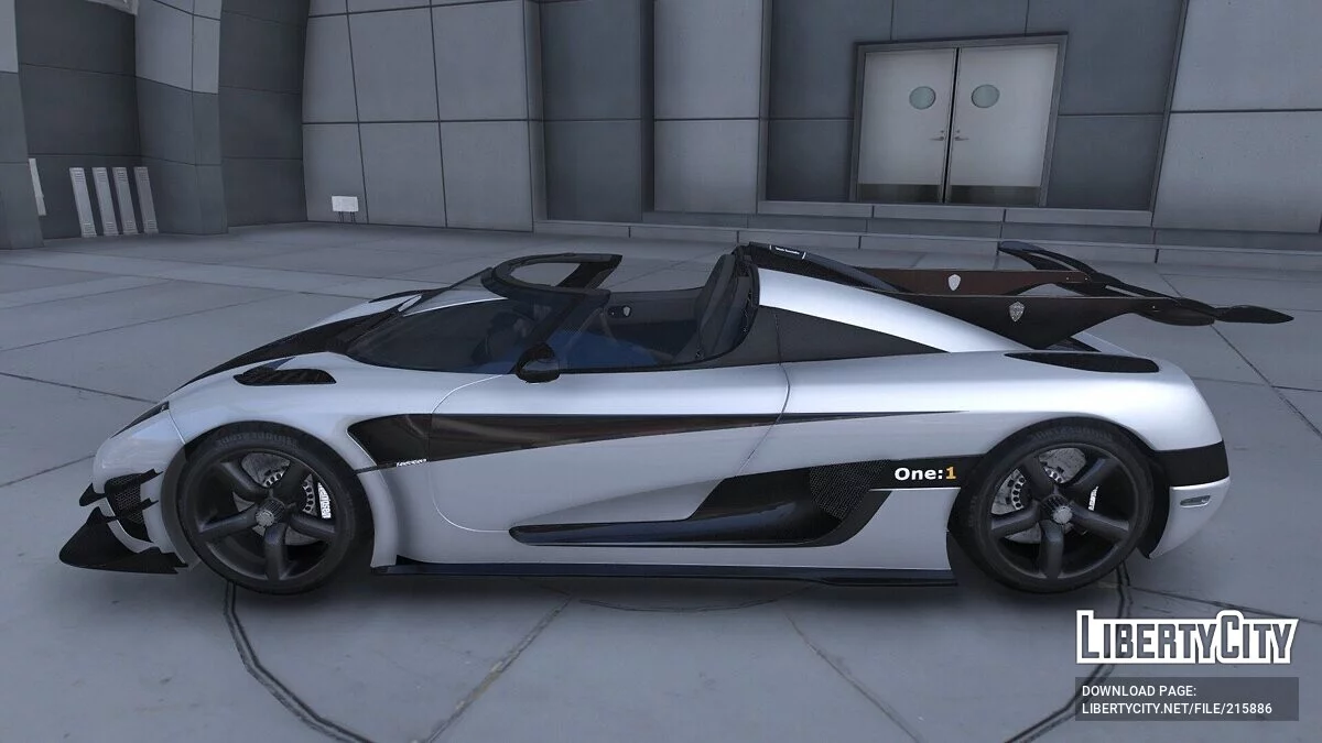 Koenigsegg One 1 Custom Build / GTA 5