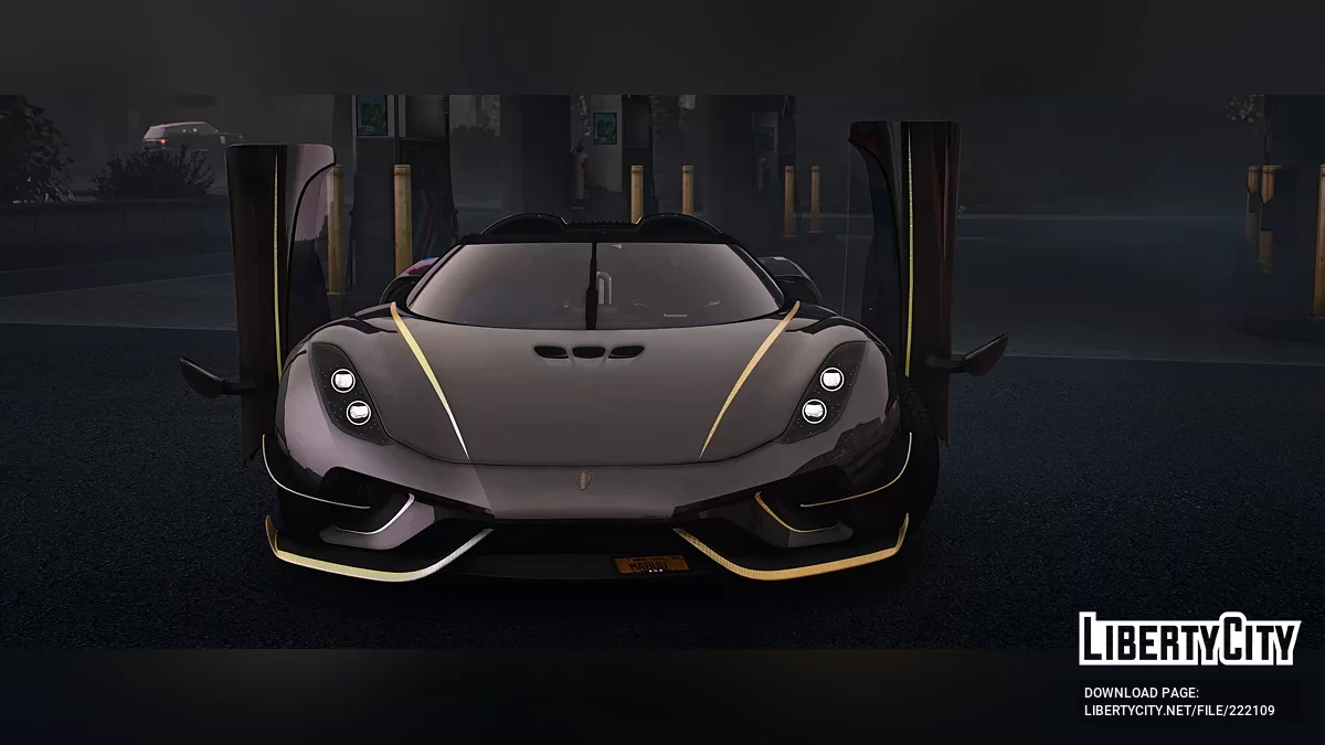 Koenigsegg Regera Ghost Package / GTA 5