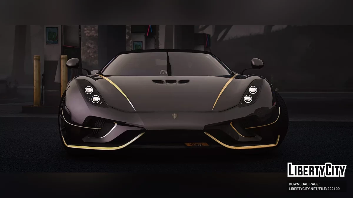 Koenigsegg Regera Ghost Package / GTA 5