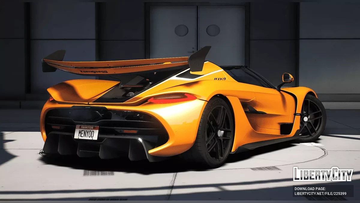 2024 Koenigsegg Jesko Attack Limited v1.1 / GTA 5