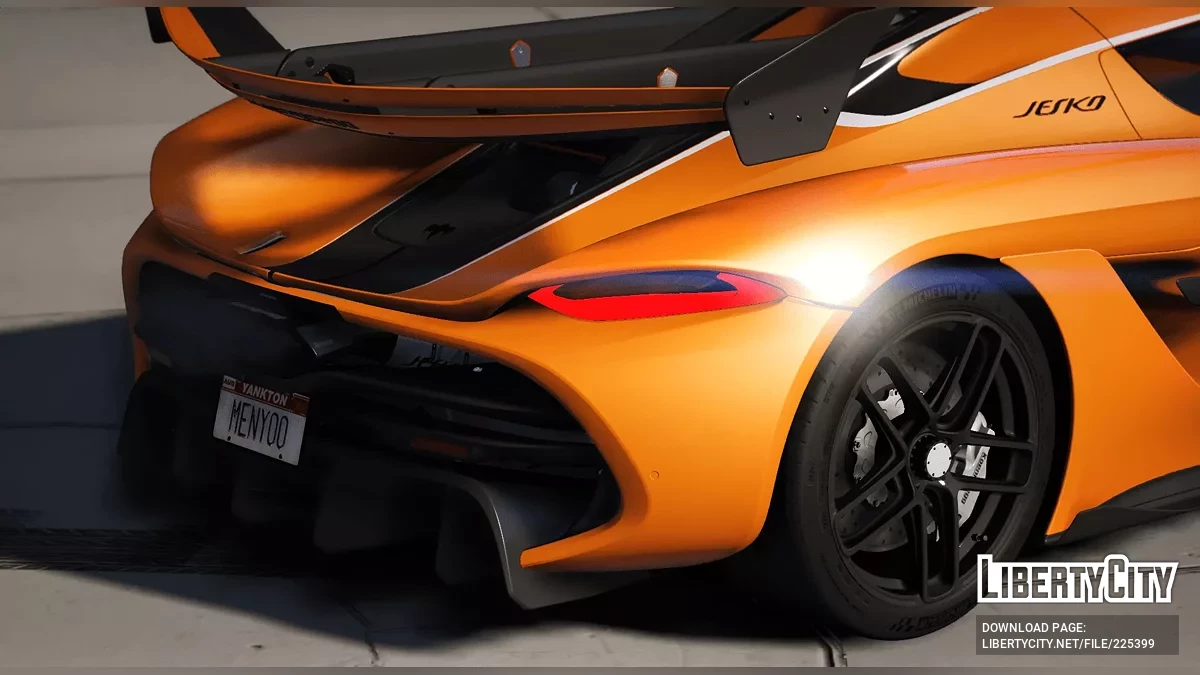 2024 Koenigsegg Jesko Attack Limited v1.1 / GTA 5