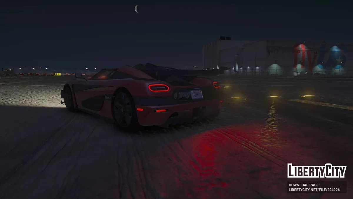 Koenigsegg One 1 Коммеморативное Издание v2.0 / GTA 5