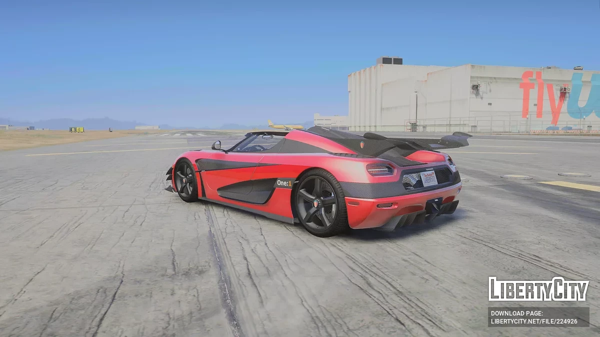 Koenigsegg One 1 Коммеморативное Издание v2.0 / GTA 5