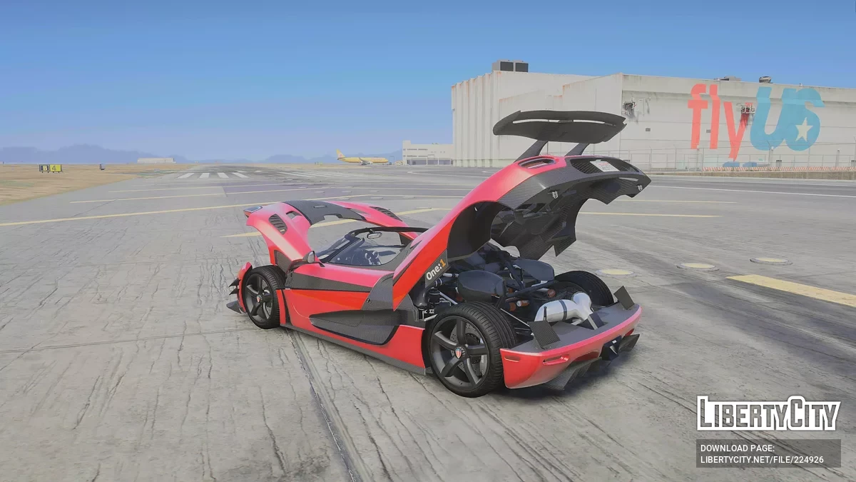 Koenigsegg One 1 Коммеморативное Издание v2.0 / GTA 5