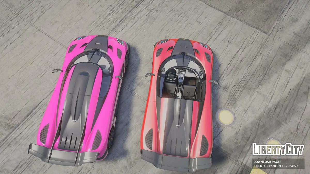 Koenigsegg One 1 Коммеморативное Издание v2.0 / GTA 5