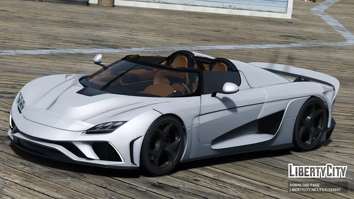 Koenigsegg Regera Custom Sport Car / GTA 5