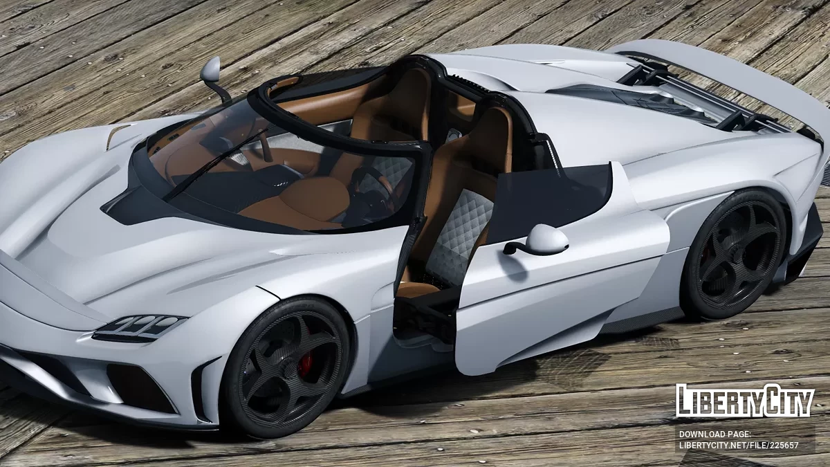Koenigsegg Regera Custom Sport Car / GTA 5
