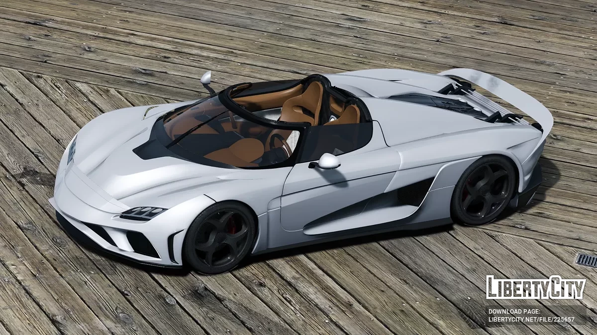 Koenigsegg Regera Custom Sport Car / GTA 5