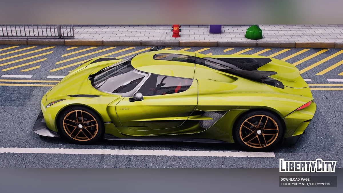 2020 Koenigsegg Jesko or Absolut / GTA 5
