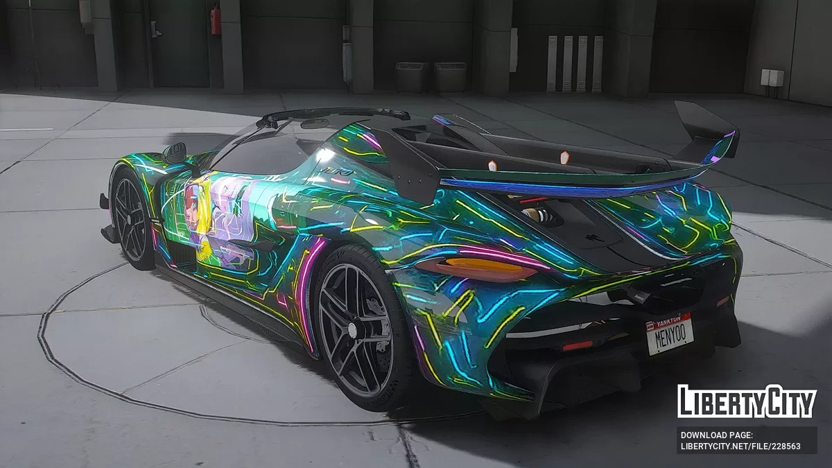 Koenigsegg Jesko Attack 2024 Egde Runners / GTA 5