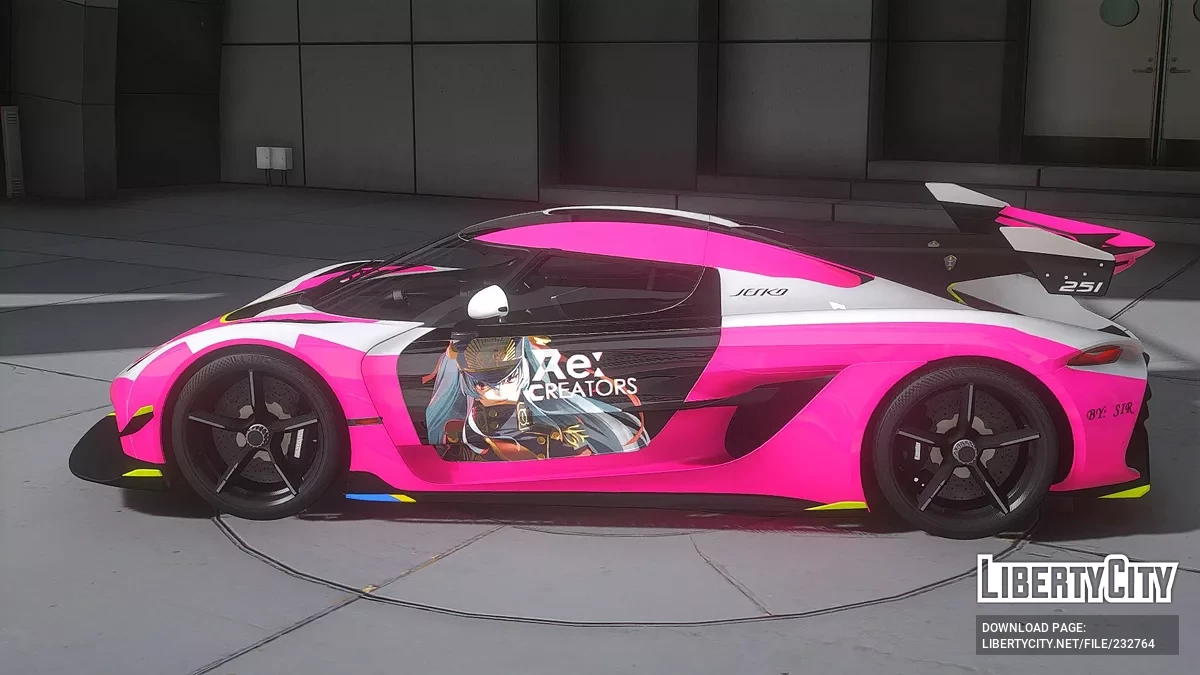 2020 Koenigsegg Jesko Re:Creators / GTA 5
