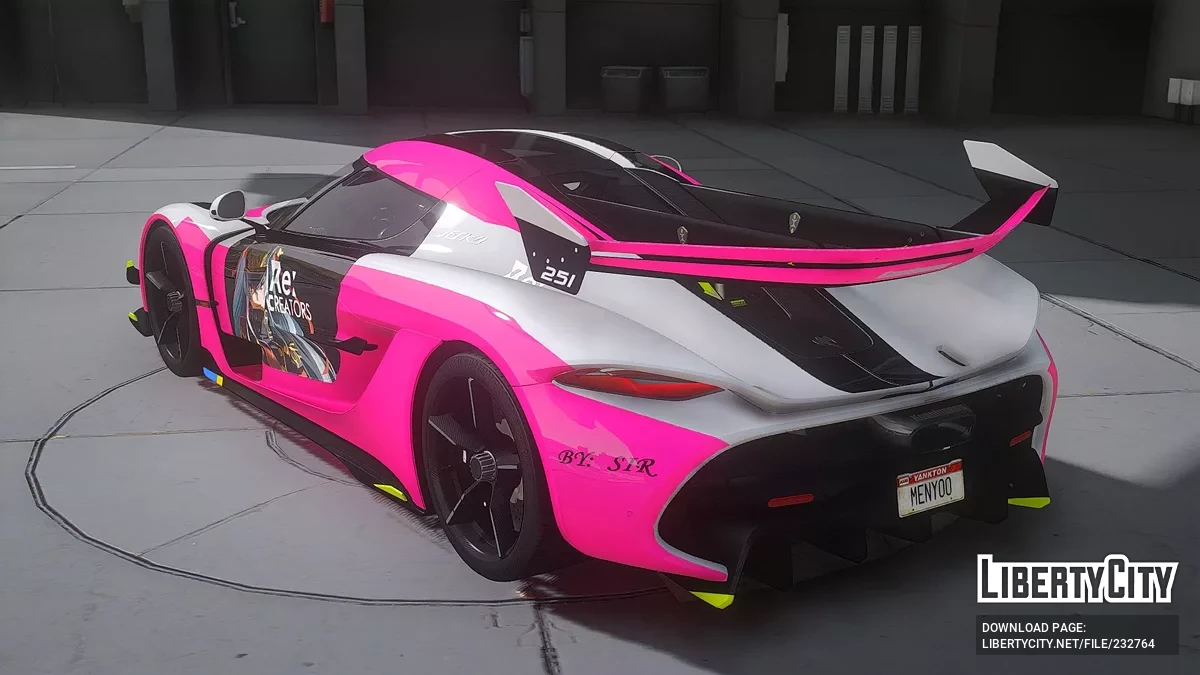 2020 Koenigsegg Jesko Re:Creators / GTA 5