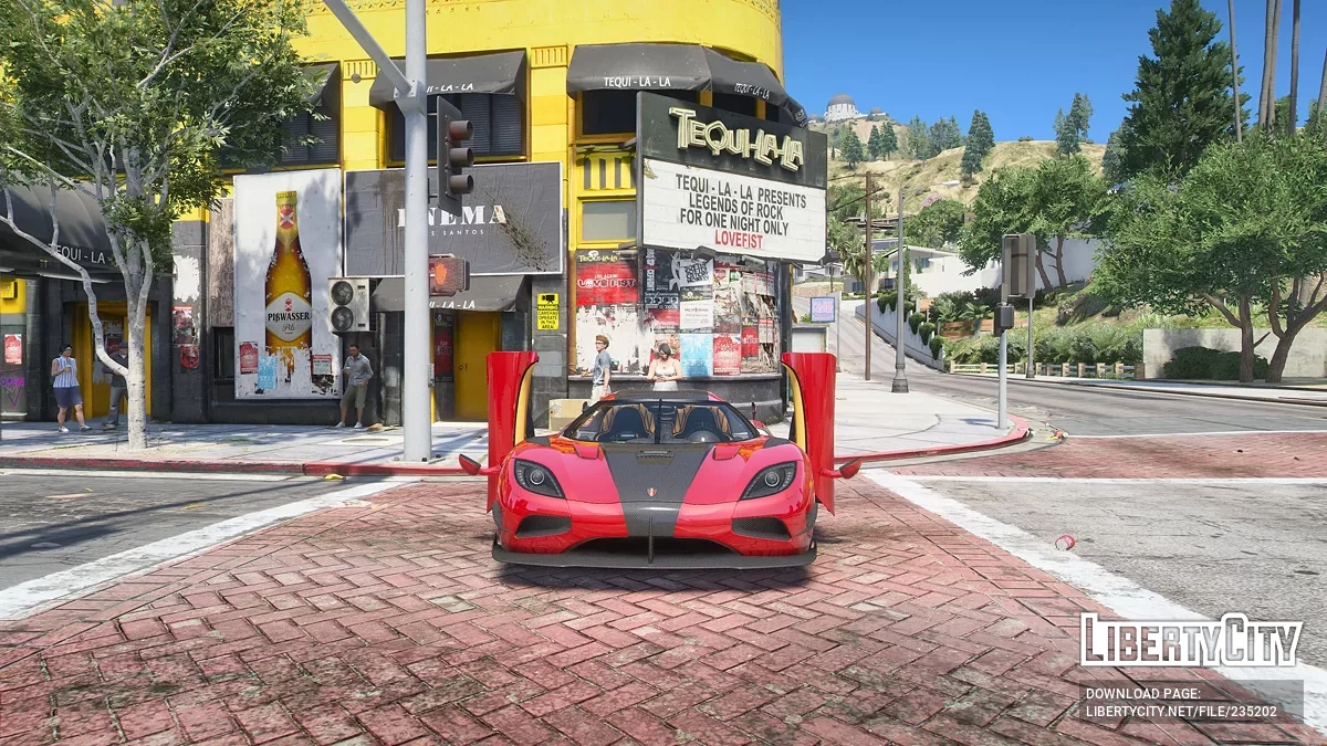 Koenigsegg Agera RS v1.0 / GTA 5