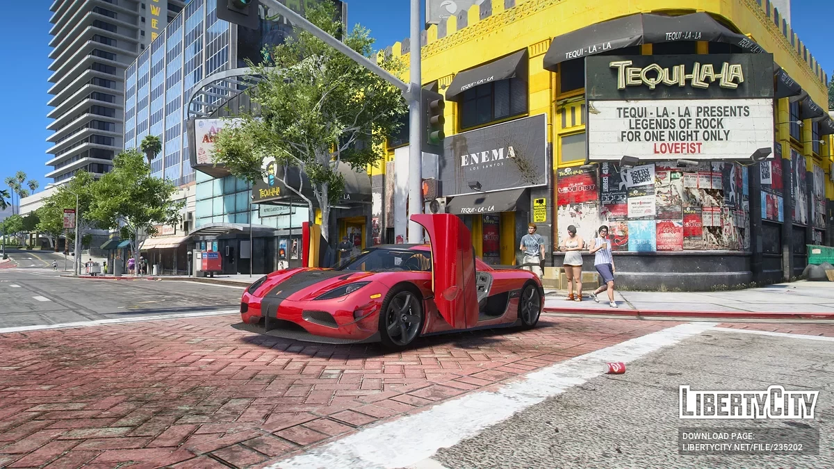 Koenigsegg Agera RS v1.0 / GTA 5