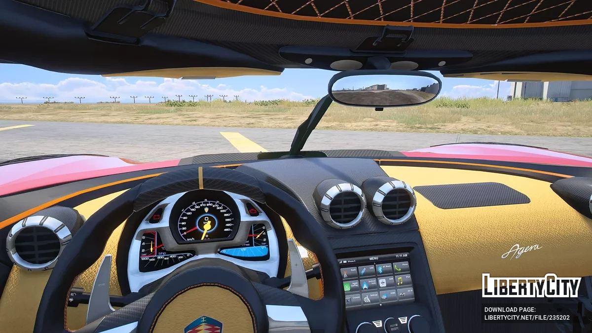 Koenigsegg Agera RS v1.0 / GTA 5