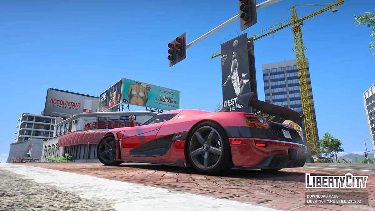 Koenigsegg Agera RS v1.0 / GTA 5