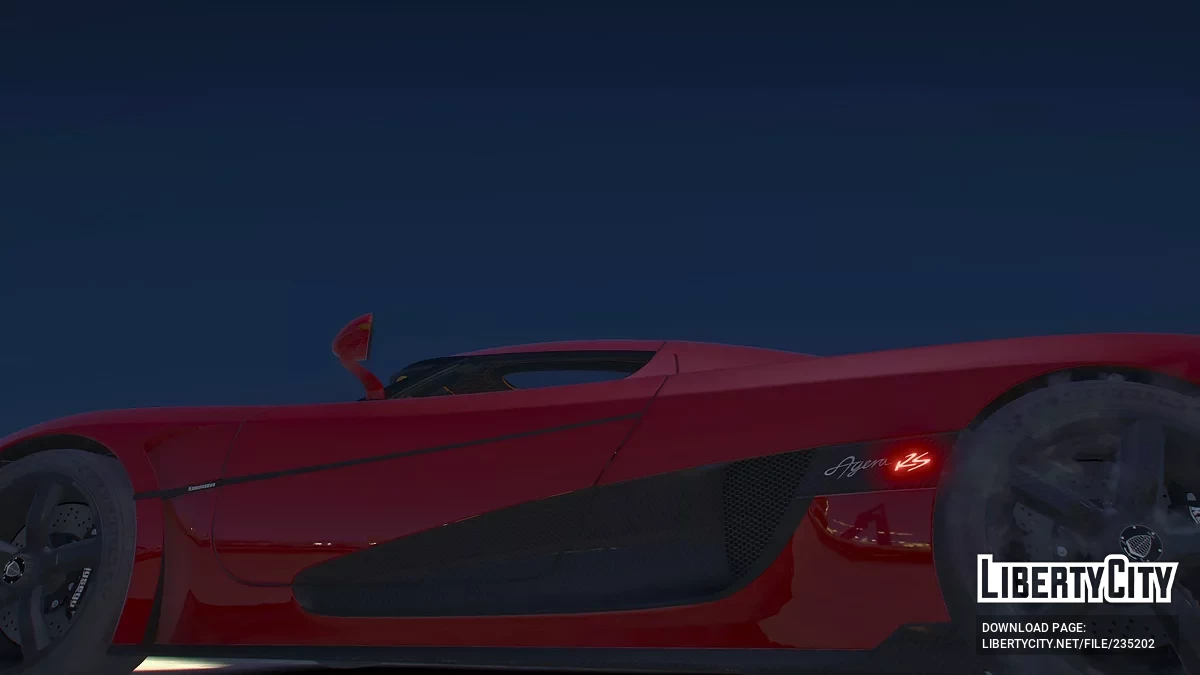 Koenigsegg Agera RS v1.0 / GTA 5