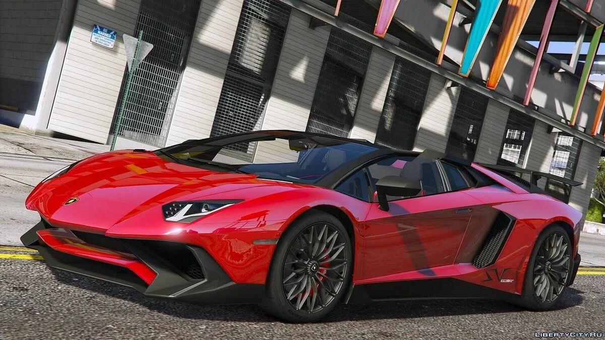 2016 Lamborghini Aventador LP750-4 Superveloce Roadster [Add-On] / GTA 5