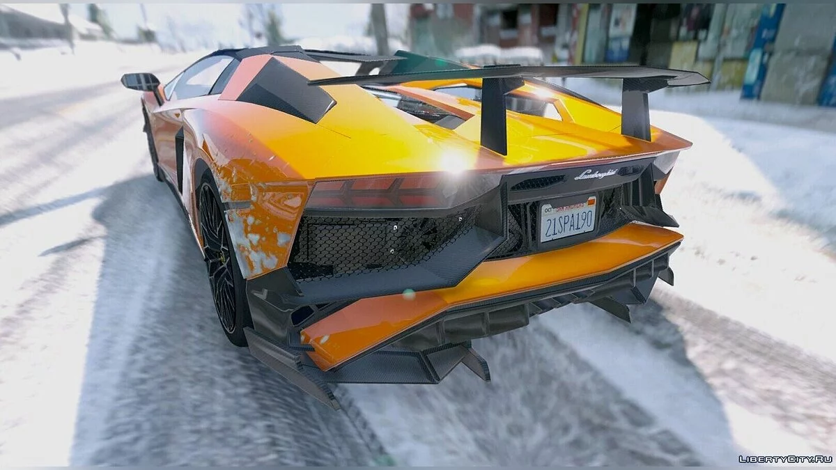 2016 Lamborghini Aventador LP750-4 Superveloce Roadster [Add-On] / GTA 5