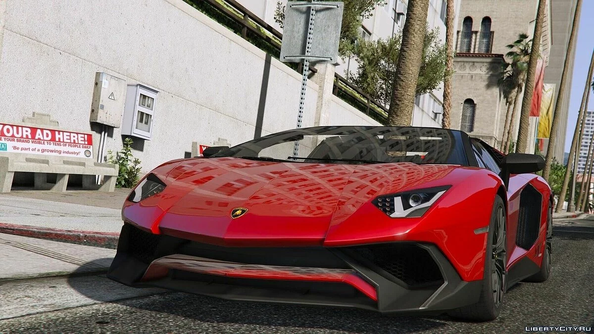 2016 Lamborghini Aventador LP750-4 Superveloce Roadster [Add-On] / GTA 5