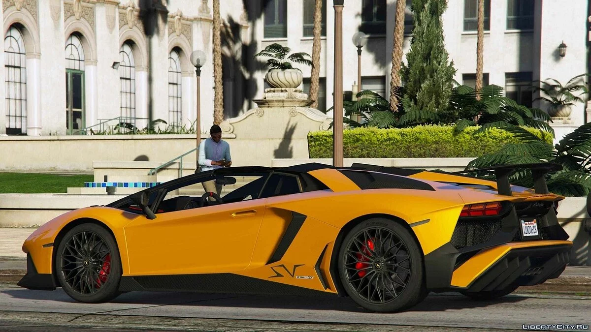 2016 Lamborghini Aventador LP750-4 Superveloce Roadster [Add-On] / GTA 5