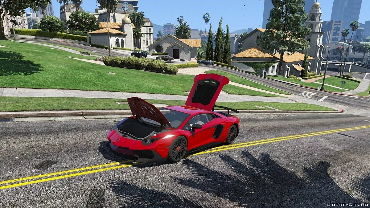 Lamborghini Aventador SV v1.1 / GTA 5