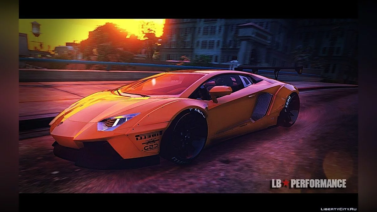 Lamborghini Aventador LP700-4 [LibertyWalk] v1.2 / GTA 5