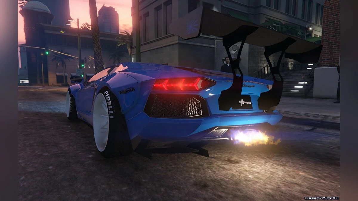 Lamborghini Aventador LP700-4 [LibertyWalk] v1.2 / GTA 5