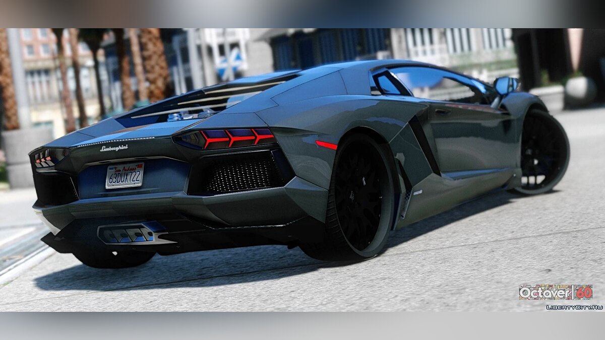 Скачать Lamborghini Aventador [Add-On] 1.3 для GTA 5