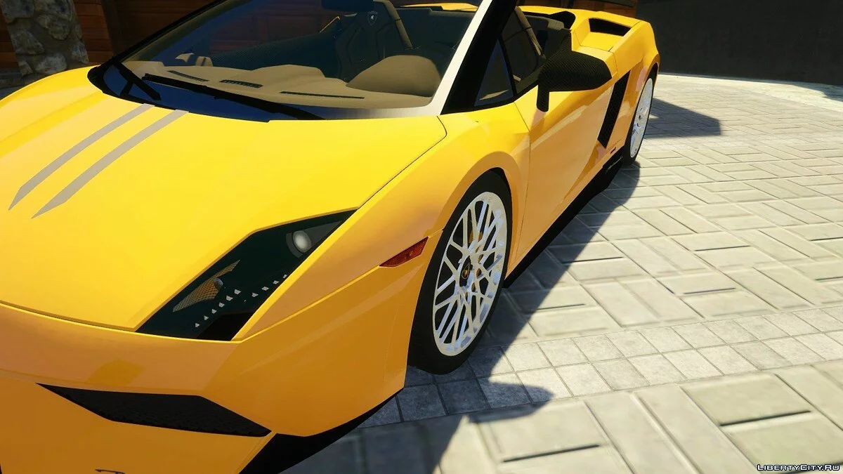 Lamborghini Gallardo LP 550-2 Spyder [HQ] [Tunable] / GTA 5