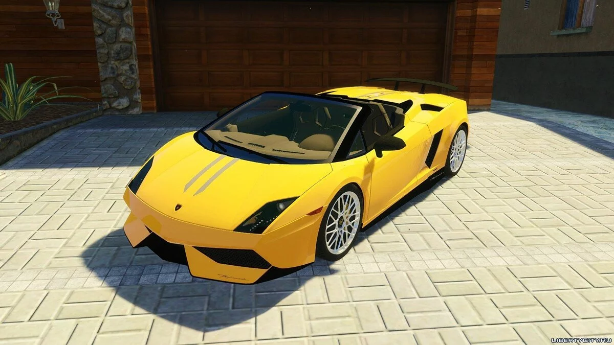 Lamborghini Gallardo LP 550-2 Spyder [HQ] [Tunable] / GTA 5