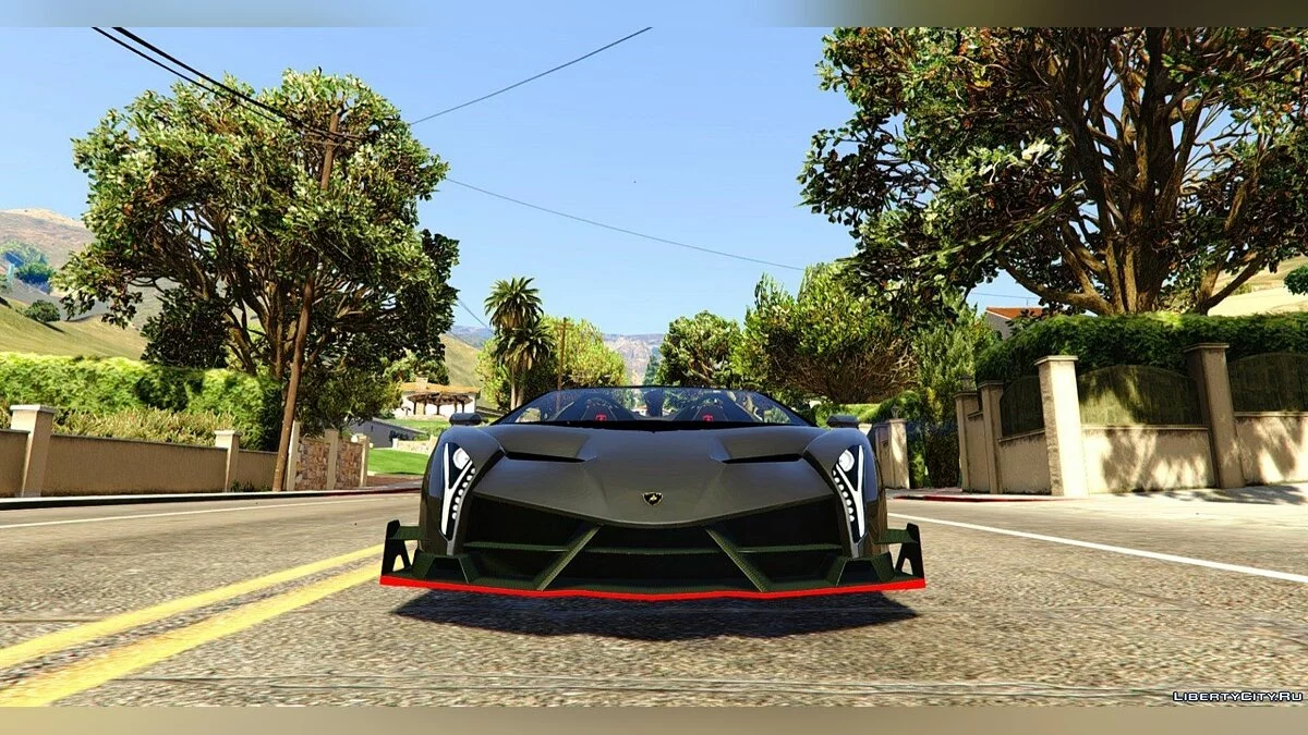 2014 Lamborghini Veneno Roadster [Digital Dials] 1.0 / GTA 5