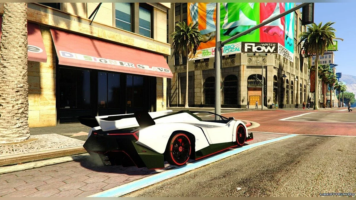 2014 Lamborghini Veneno Roadster [Digital Dials] 1.0 / GTA 5
