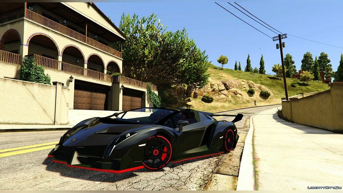 2014 Lamborghini Veneno Roadster [Digital Dials] 1.0 / GTA 5
