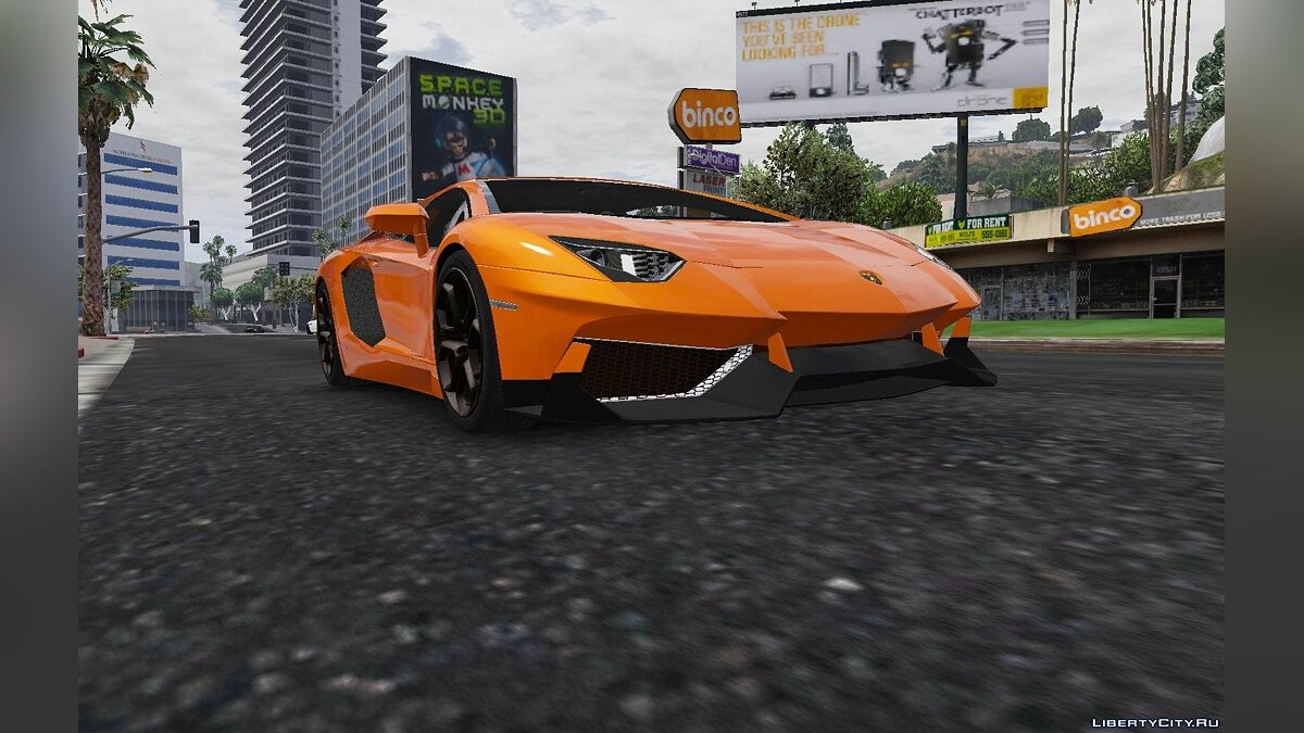 Скачать Lamborghini Aventador LP700-4 [Add-On] 1.4 для GTA 5