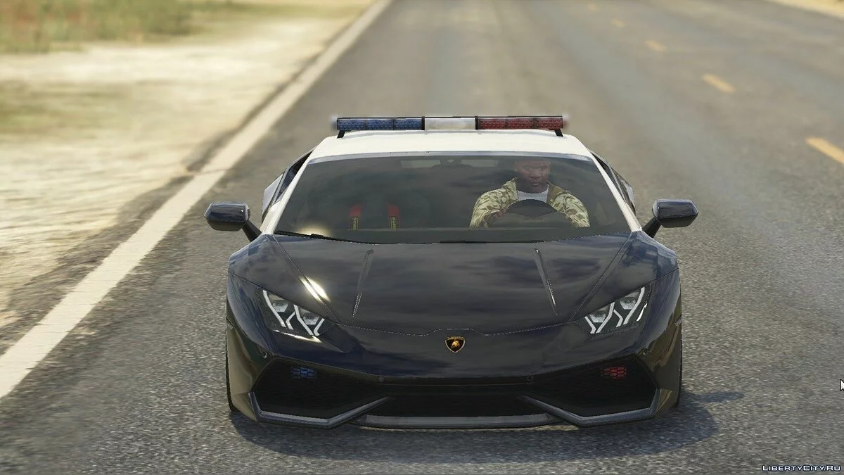 Lamborghini Huracan Italian Police and LAPD 1.1 / GTA 5