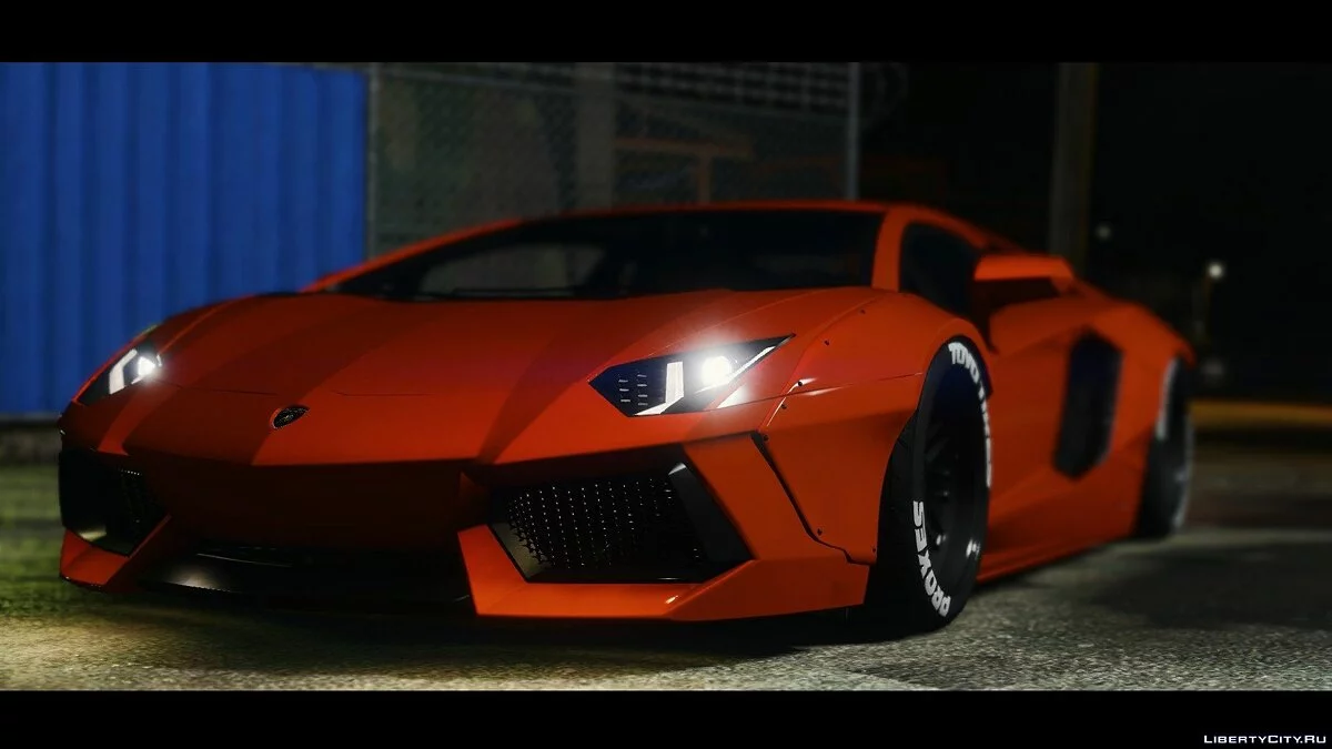2015 Lamborghini Aventador [Liberty Walk | HQ | Animated Engine | Livery | Tunable | AutoSpoiler] 1.0 / GTA 5