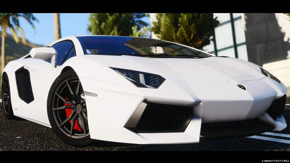2015 Lamborghini Aventador LP700-4 [Stock | Interior Color | HQ | Animated Engine | Livery | Tunable | AutoSpoiler] 1.0 / GTA 5