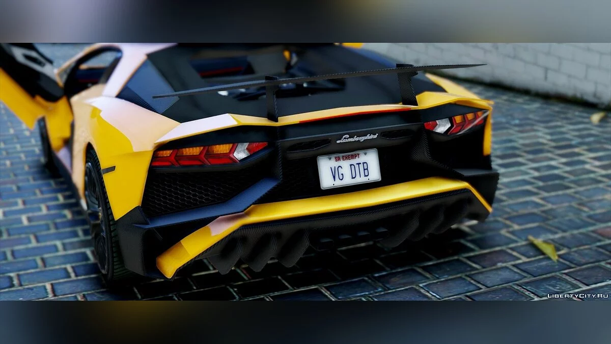 Lamborghini Aventador LP750-4 SV [Add-On  Replace] / GTA 5