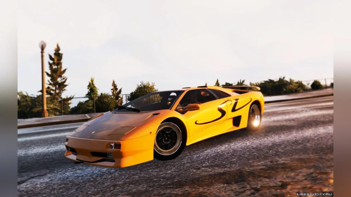 Lamborghini Diablo SV 1997 [Add-On / Replace | Template | Pop-up Lights] 1.1 / GTA 5