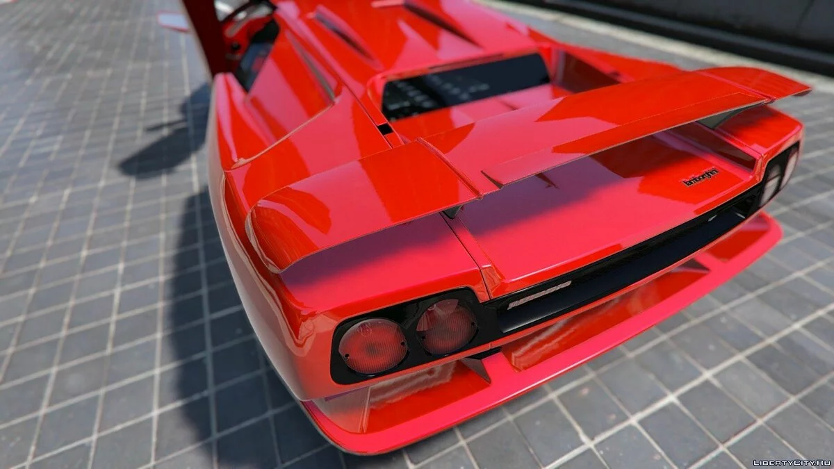 Lamborghini Diablo SV 1997 [Add-On / Replace | Template | Pop-up Lights] 1.1 / GTA 5
